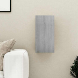 Walplus Tv Cabinet Grey Sonoma 30.5X30X60 Cm Engineered Wood - thumbnail 1
