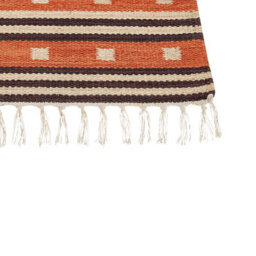 Wyld And Coco Kilim Multicolour Cotton Area Rug 80 X 150 Cm Reversible Geometric - thumbnail 5