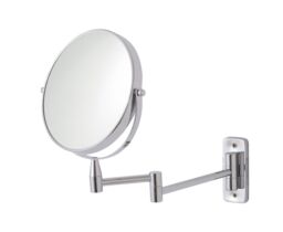 Cooke & Lewis Hayle Gris Round Wall-Mounted Bathroom Mirror (H)31Cm (W)22.5Cm - thumbnail 3