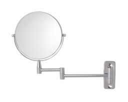 Cooke & Lewis Hayle Gris Round Wall-Mounted Bathroom Mirror (H)31Cm (W)22.5Cm - thumbnail 2