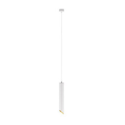 Luminosa Lighting Luminosa Maytoni Lipari Slim Pendant Ceiling Light White, Gold, 40Cm, Gu10 - thumbnail 2