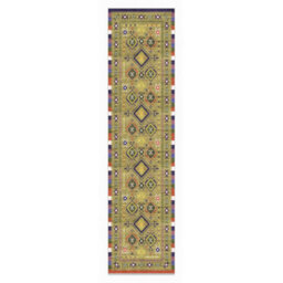 Decoranddecor Hallway Runners, Washable Rugs, Carpet Runner Rug, 60X240Cm, Non-Slip, Pet Friendly, Low Pile, Geometric Rug - Lyra - thumbnail 2