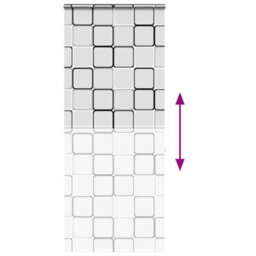 Berkfield Shower Roller Blind With Cassette 90X240 Cm Fabric Width 86 Cm - thumbnail 5