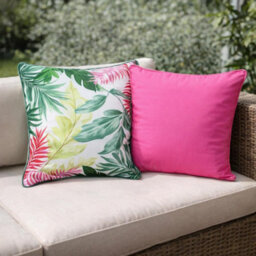 Peggy Wilkins Water Resistant Outdoor Garden Cushion Tropical - thumbnail 5