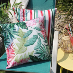 Peggy Wilkins Water Resistant Outdoor Garden Cushion Tropical - thumbnail 3