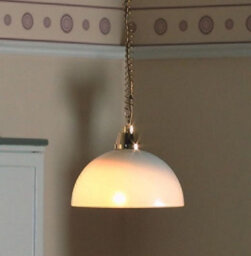 Dolls House Emporium 12V Rise And Fall Domed Ceiling Light For 12Th Scale Dolls House