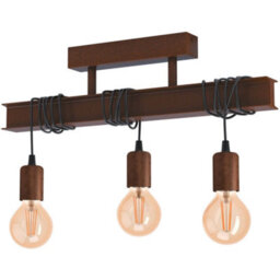 Loops Stylish Antique Brown Pendant Light For Modern Indoor Spaces - thumbnail 5