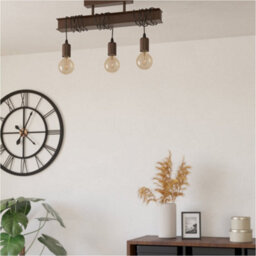 Loops Stylish Antique Brown Pendant Light For Modern Indoor Spaces - thumbnail 4