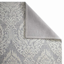 Melrose 100% Wool Made Grey Ivory Coloured Contemporary Pattern Large Indoor Area Rug 160/230Cm - thumbnail 2
