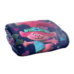 Trolls Pat A Cake Silky Soft Touch Blanket Multicoloured (One Size) - thumbnail 2
