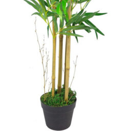 Artificial Bamboo Tree House Plant Indoor Fake Potted Decor - thumbnail 2