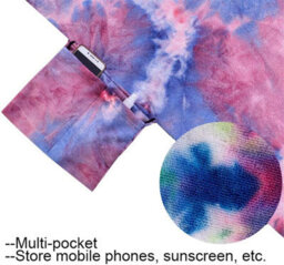 Chaise Longue Beach Towel Cover, Lightweight Portable Microfiber Towel, For Mat, Vacation Or Pool Cover (75X210Cm) - thumbnail 4