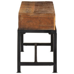 Berkfield Tv Cabinet 110X30X46 Cm Solid Wood Reclaimed - thumbnail 4