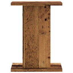 Walplus Plant Stands 2 Pcs Old Wood 30X30X40 Cm Engineered Wood - thumbnail 4