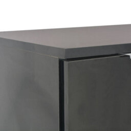 Berkfield Sideboard High Gloss Black 107X35X76 Cm - thumbnail 6