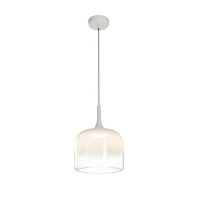 Luminosa Lighting Luminosa Spirito Modern Dome Pendant Ceiling Light White 3000K 1600Lm - image 1