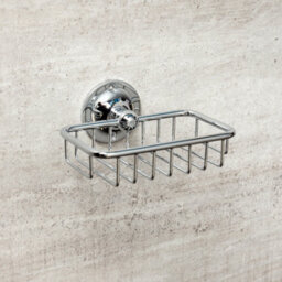 Plum&clay Kingham Small Bathroom Wire Soap Basket - thumbnail 2