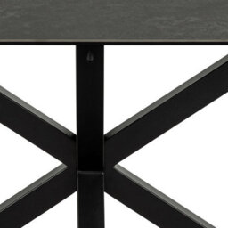 Wyld Haus Perth 160Cm Black Ceramic 6-Seater Dining Table - thumbnail 6