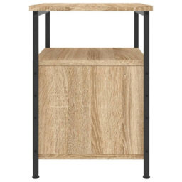 Walplus Bedside Cabinet Sonoma Oak 34X35.5X50 Cm Engineered Wood - thumbnail 7