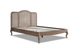 French Inspired Rattan And Bed Frame - King Size - thumbnail 4