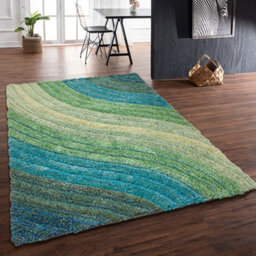 Ds Living Ultra Plush Lena Teal Rug - thumbnail 1