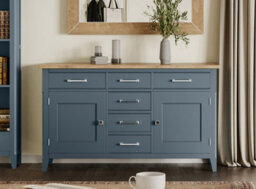 Baumhaus Signature Blue Large Sideboard - thumbnail 1