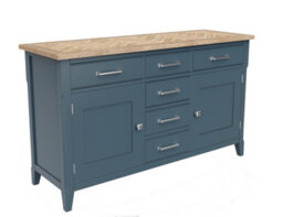 Baumhaus Signature Blue Large Sideboard - thumbnail 5