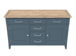 Baumhaus Signature Blue Large Sideboard - thumbnail 3
