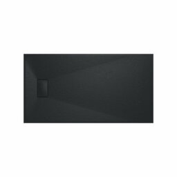 Sundaze 1500 X 800mm Smc Black Rectangle Slate Effect Bathroom Shower Tray - thumbnail 3