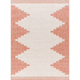 Livabliss Eagean-Global Pink Ivory Brown In- & Outdoor Rug 160 X 230 Cm Easy Care, Non Shedding - thumbnail 1