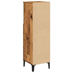 Walplus Bathroom Cabinet Old Wood 30X30X100 Cm Engineered Wood - thumbnail 7