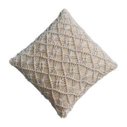 Artisan Furniture Solid Wood 2X Maura Natural White Cushions - thumbnail 4
