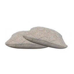 Artisan Furniture Solid Wood 2X Maura Natural White Cushions - thumbnail 3