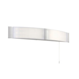 Anson Lighting Adler Shaver Chrome Bathroom Ip44 6W Cool White