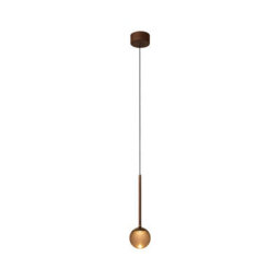 Lucide Calina Led Ceiling Pendant Light Coffee - thumbnail 2