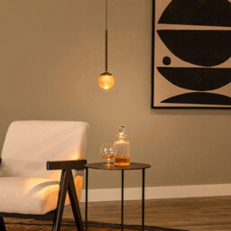 Lucide Calina Led Ceiling Pendant Light Coffee - thumbnail 6