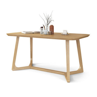 Heze Furniture Divo Luxury Wooden Dinning Table - Modern Scandinavian Design - image 1