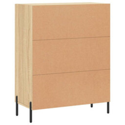 Berkfield Sideboard Sonoma Oak 69.5X34X90 Cm Engineered Wood - thumbnail 8