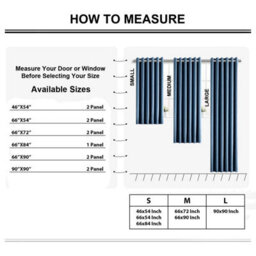 Ameha Blue 100%blackout Curtain 66X72'' Linen Texture Thermal Insulated 260Gsm Eyelet Curtain Pair Energy Saving Winter & Summer Uk Home - thumbnail 8