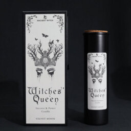 Serenityy -  Ancient Witch Ritual Candles - Witches' Queen 700G Black Empowerment Candle Velvet Moon Fragrance - thumbnail 5