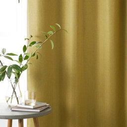 furn. Furn Moon Premium Thermal Blackout Eyelet Curtain Pair Ochre (W)168Cm X (D)137Cm - thumbnail 3