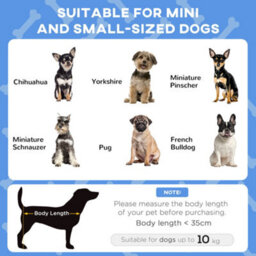 Pawhut Cooling Raised Dog Bed W/ Breathable Mesh, For Mini, S Dogs - Dark Blue - thumbnail 4