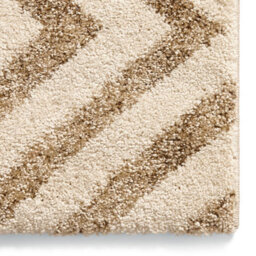 Beige Modern Geometric Easy To Clean Rug For Dining Room-160Cm X 220Cm - thumbnail 4