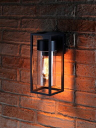 Auraglow Outdoor 2 Way E27 Up Or Down Wall Light - Aspen - With Ag547 Mysa St64 Bulb - thumbnail 2