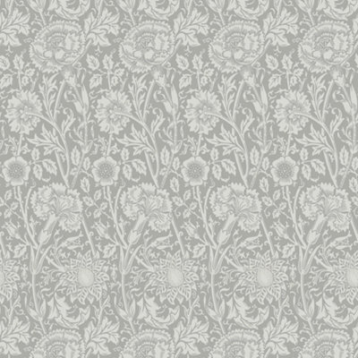 Galerie Arts And Crafts Grey Patterned Wallpaper - image 1