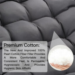 Waterproof Outdoor Sun Lounger Cushion, Recliner Chair Pad With Securing Ties - thumbnail 5