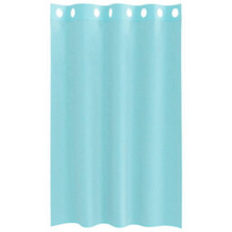 Berkfield Voile Curtains With Grommets 2 Pcs Turquoise - thumbnail 4