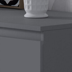 Fwstyle 8 Drawer Dark Grey Chest Of Drawers (H) 99Cm (W) 110Cm (D) 40Cm - thumbnail 3