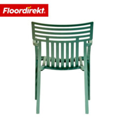 Floordirekt Stackable Garden Chair Weather Resistant Uv Protected Patio Balcony Dining Seat Green 60 X 51 Cm - thumbnail 7