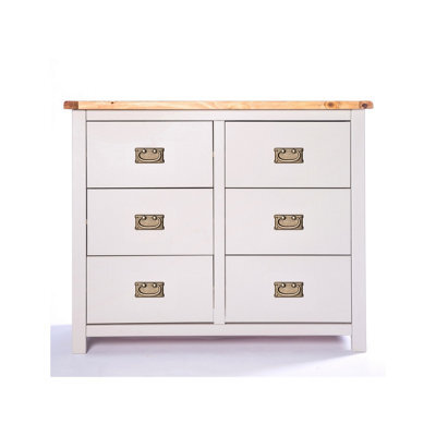 Cabinet Bits Argenta 6 Drawer Chest Of Drawers Bras Drop Handle - image 1